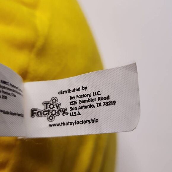 Yellow Pac Man Plush Battle Royale 13" Toy Factory - Picture 7 of 9